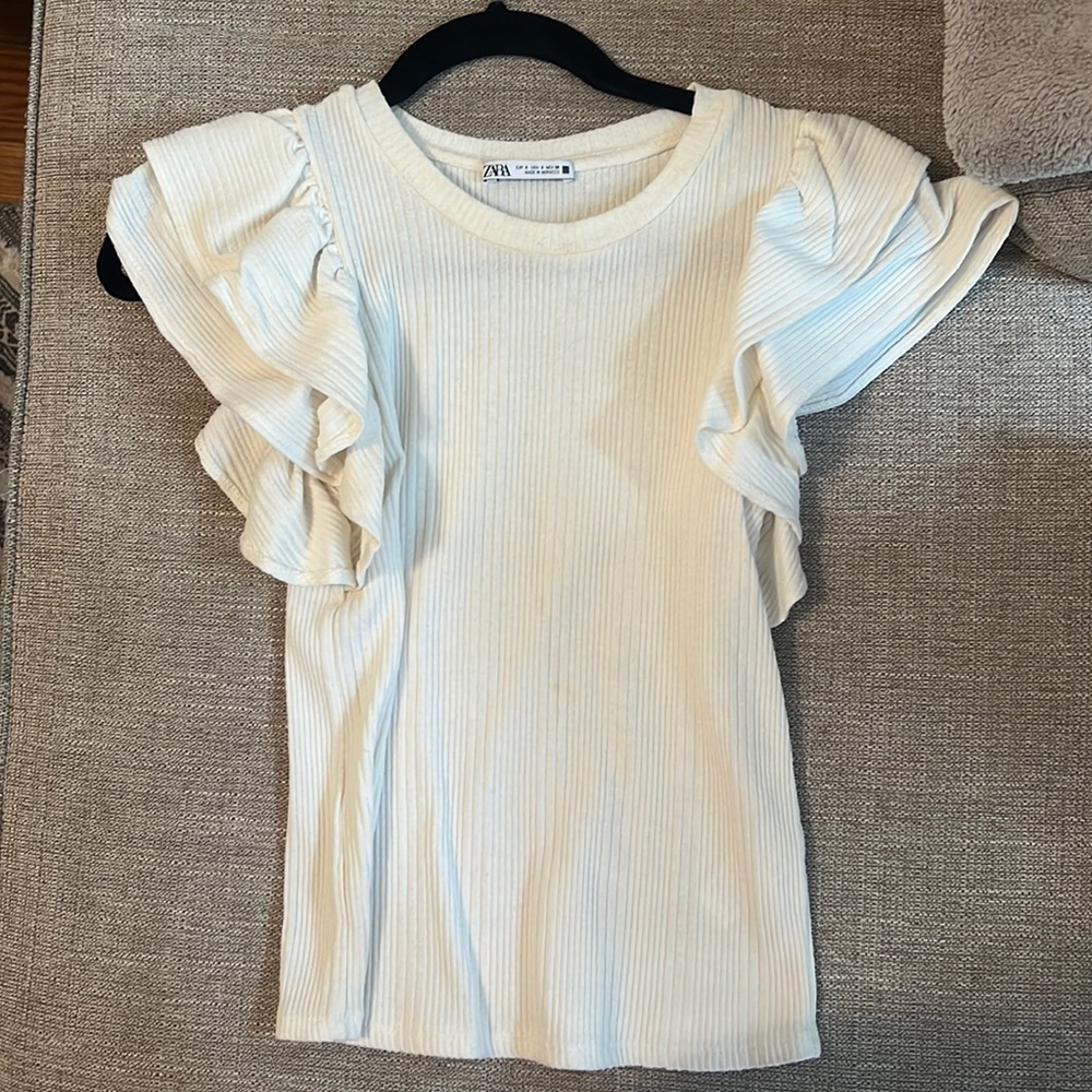 Zara Ruffle Top